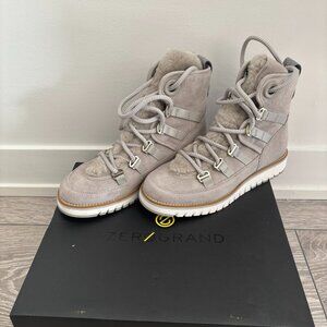 Cole Haan ZEROGRAND Women's Boots, size 6, light grey